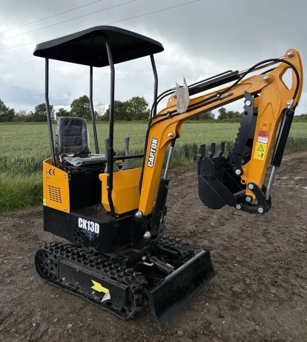 New 2026 Captok 1.3 Diesel Mini Digger - Image 2