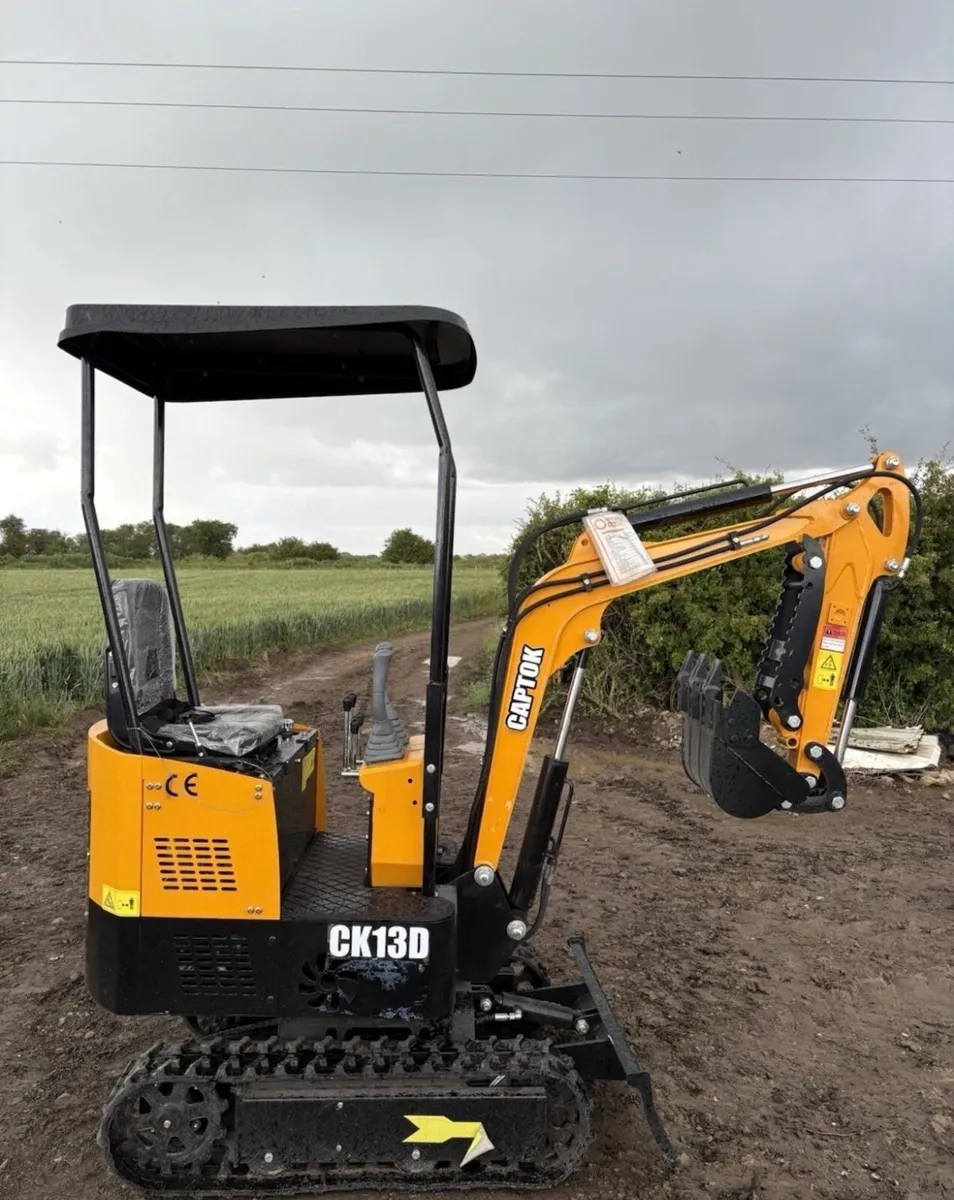 New 2026 Captok 1.3 Diesel Mini Digger - Image 3