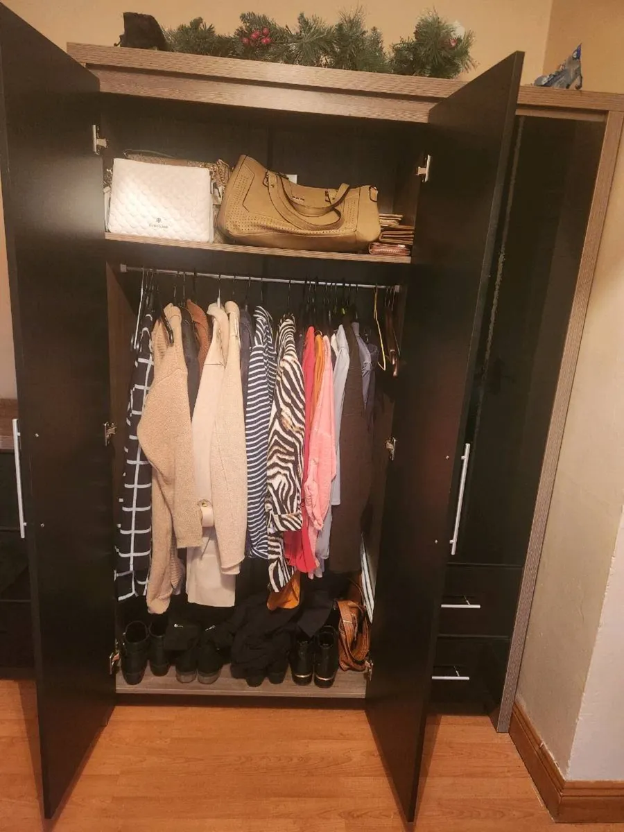 For Sale: Alaska 3-Door 2-Drawer Wardrobe - Image 2