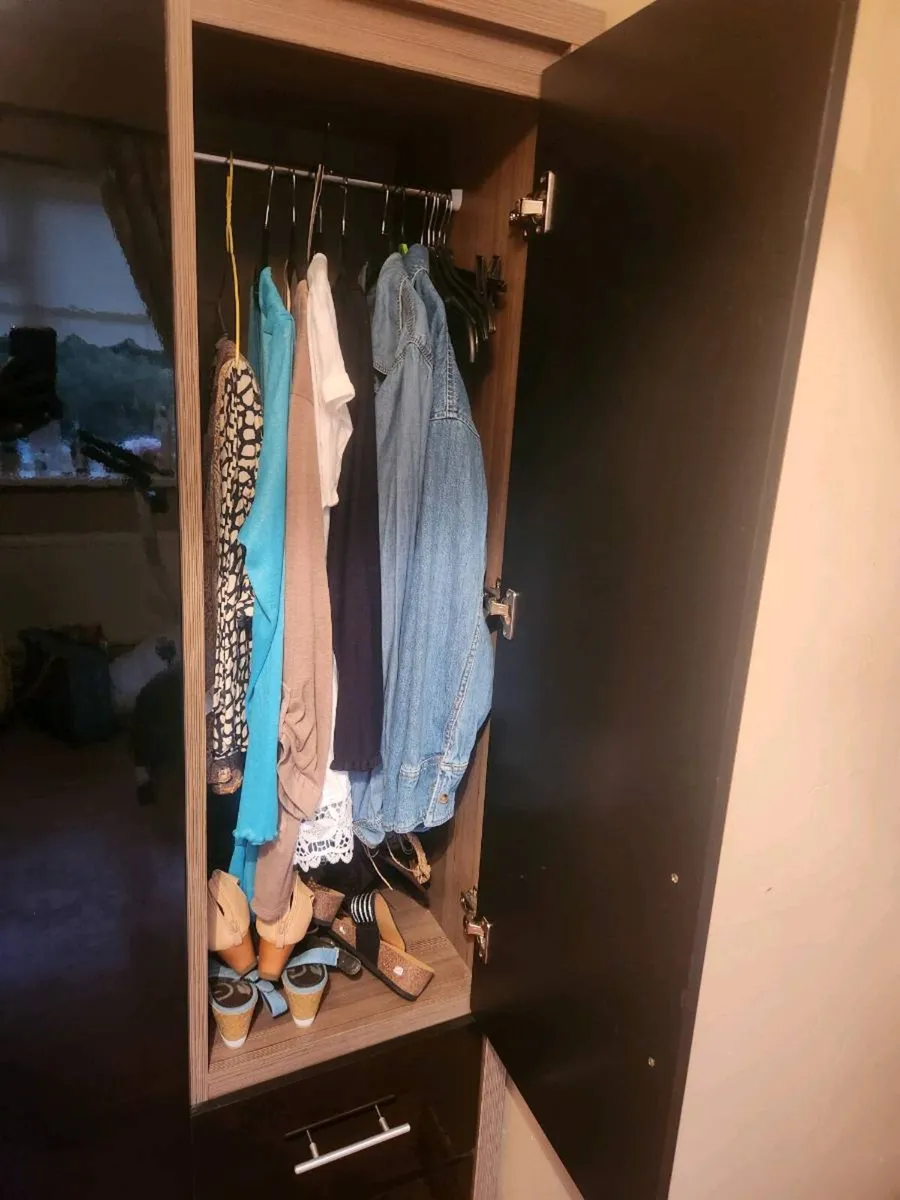For Sale: Alaska 3-Door 2-Drawer Wardrobe - Image 3