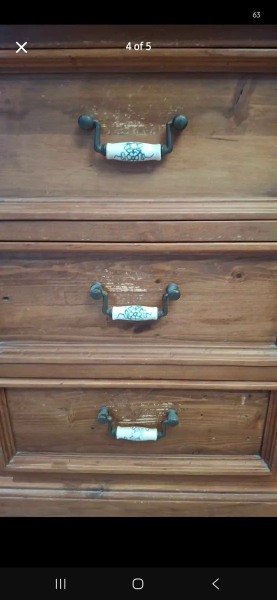 Solid Pine Dresser, large - Image 3