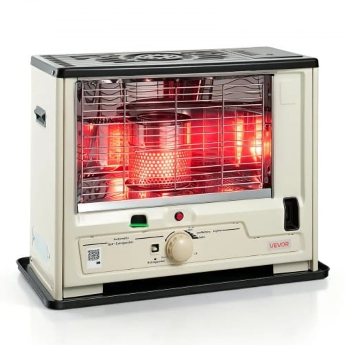 Cordless Radiant Kerosene Heater, 10000 BTU Portab - Image 1