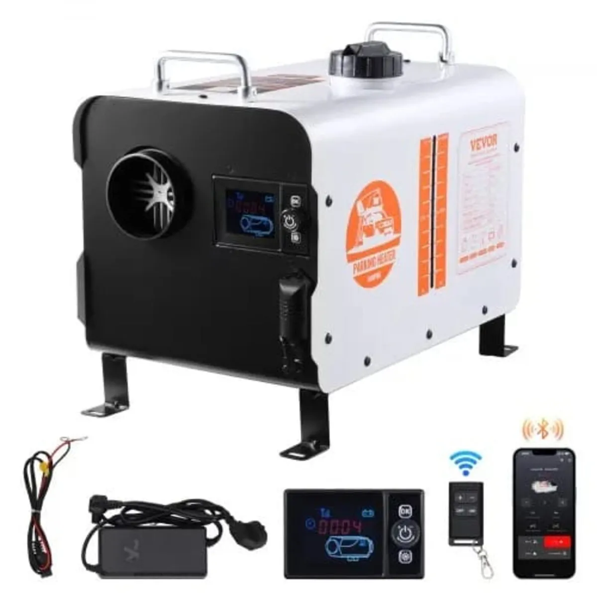 5-8KW Diesel Heater, 12V/24V All in One Diesel Air - Image 1