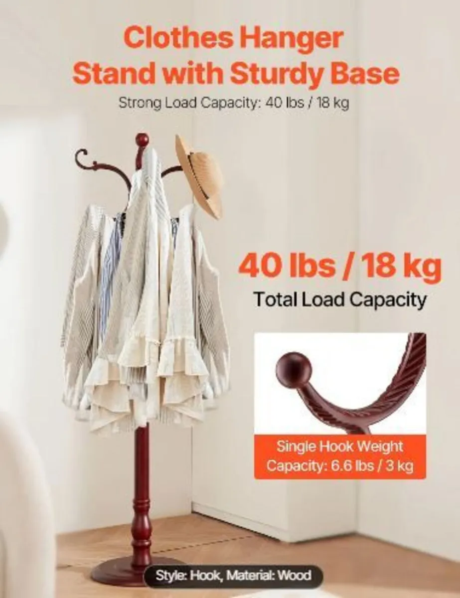 Coat Rack Freestanding - Image 2