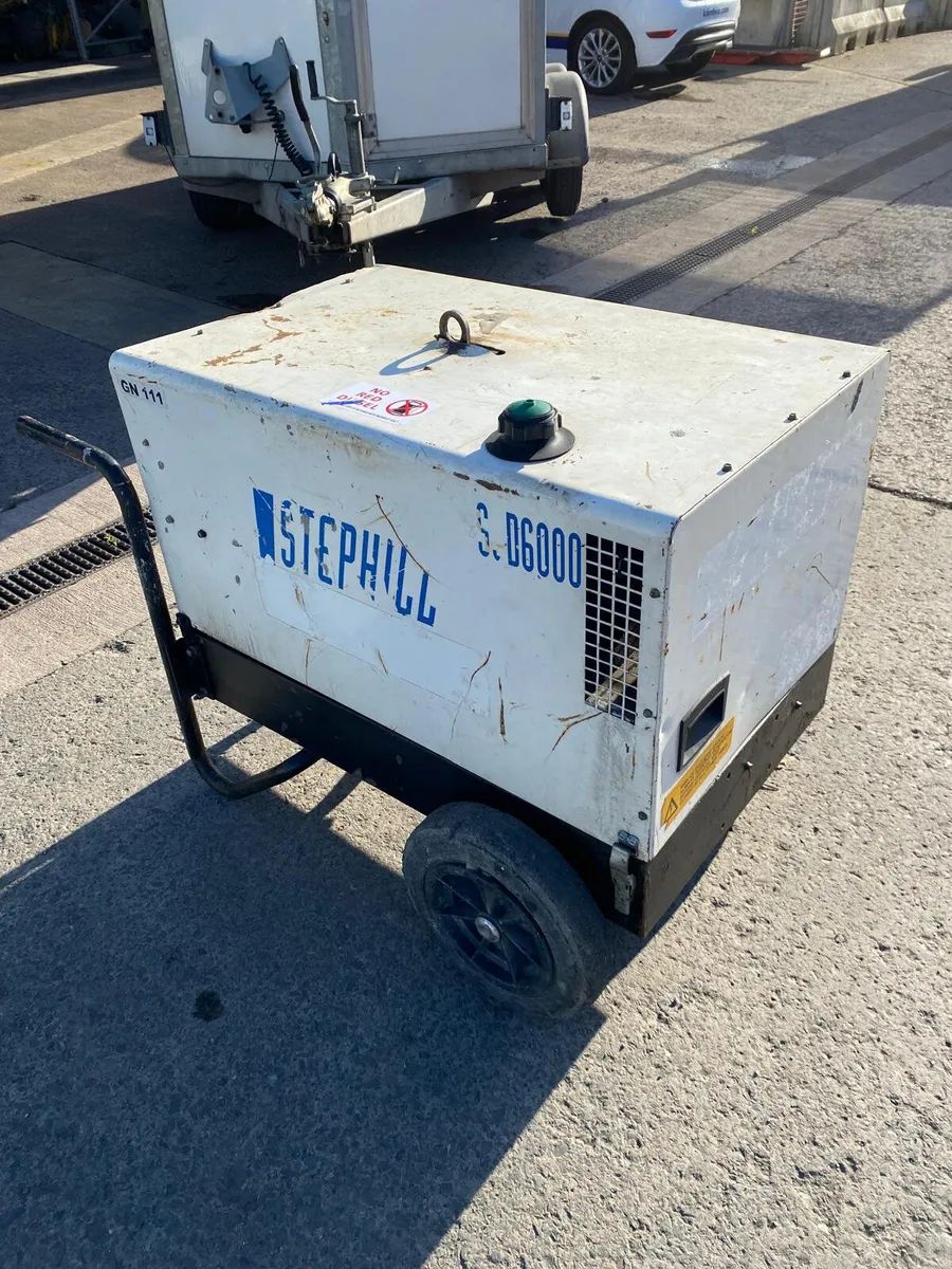 2020 STEPHILL SSD6000 5KW DIESEL GENERATOR - Image 2