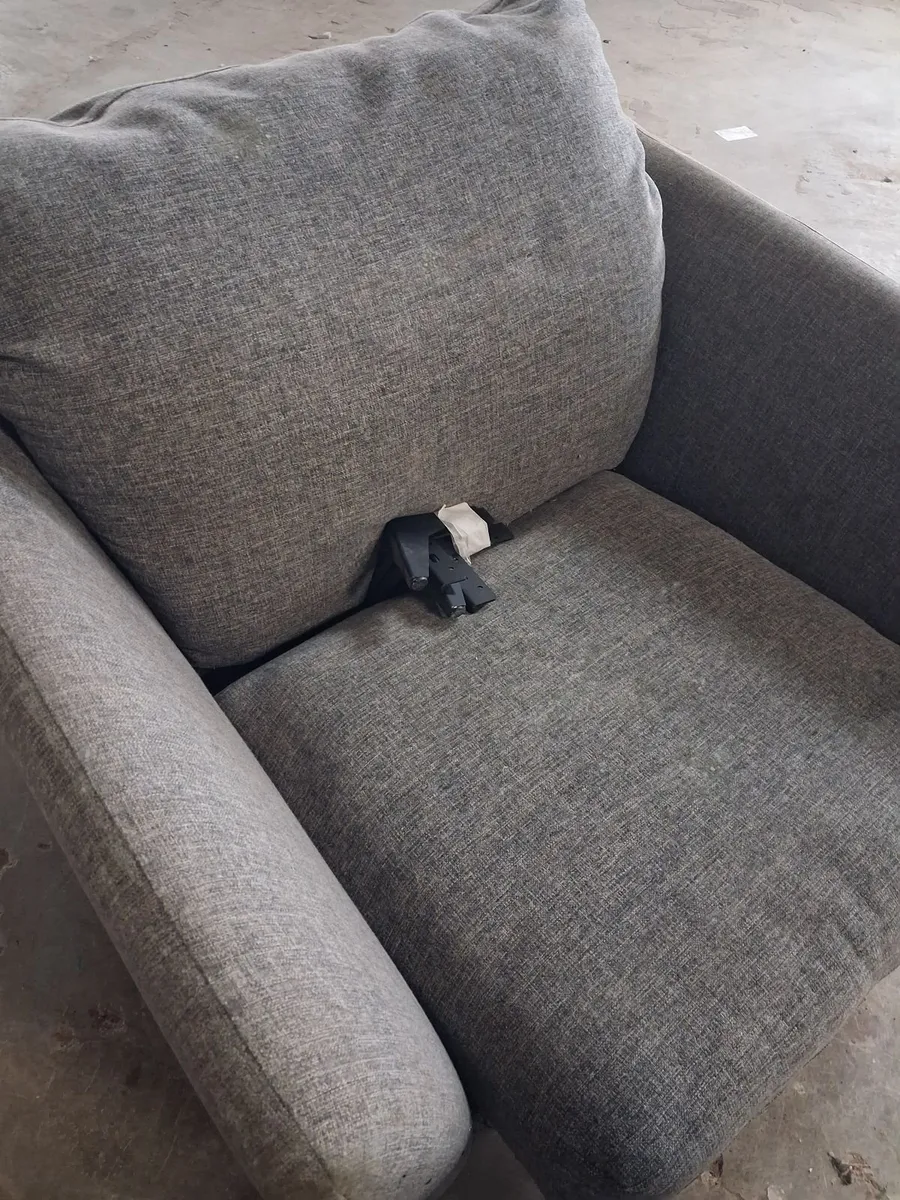 Grey Armchair - Image 1
