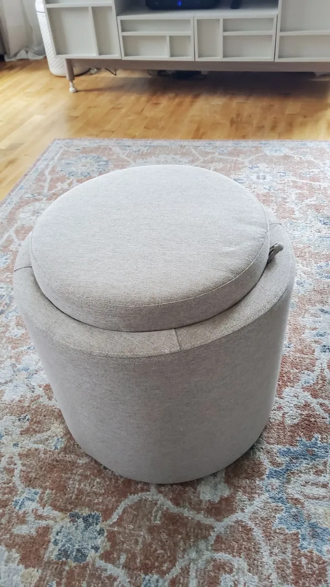 Storage Stool and Tray - Image 2