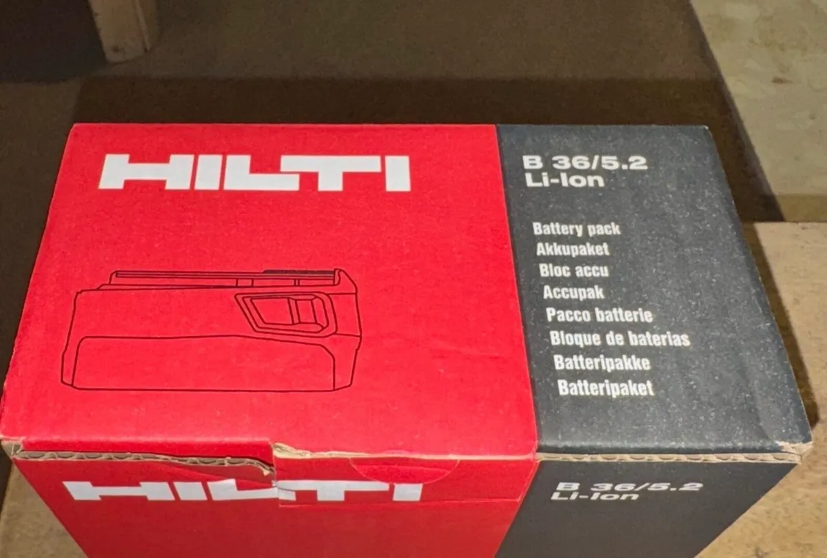Hilti B36 5.2AH 04/2024 - Image 1