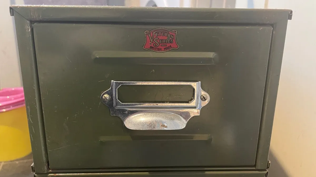 Veteran index filing drawers - Image 1