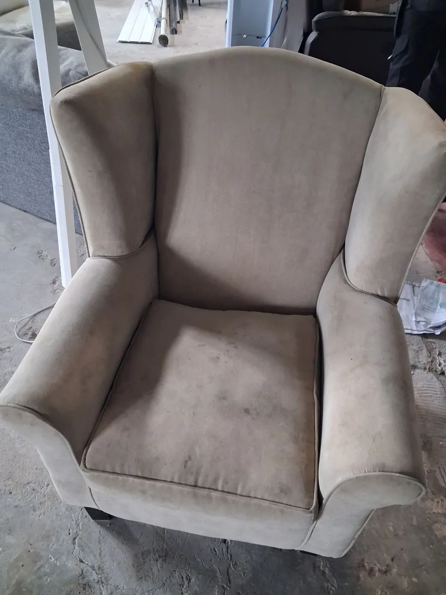 Beige Armchair