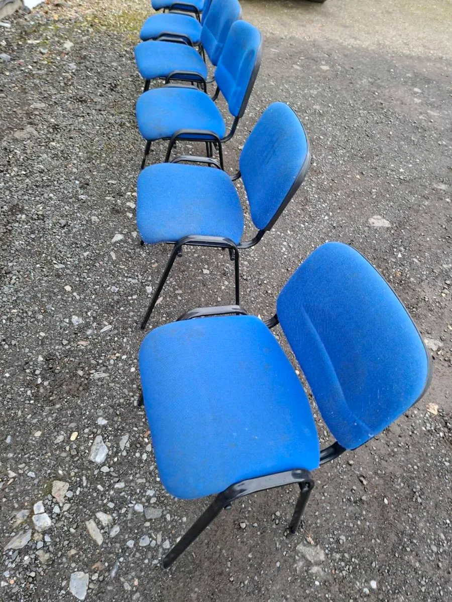 6 x office chairs/ staff room chairs - Image 2