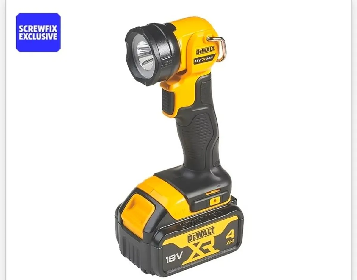 Dewalt 6pc 18v Tstak kit and Tstak FM radio - Image 3