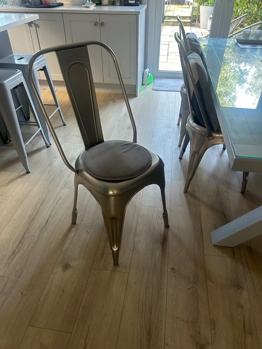 Dining chairs x 6 - Image 2