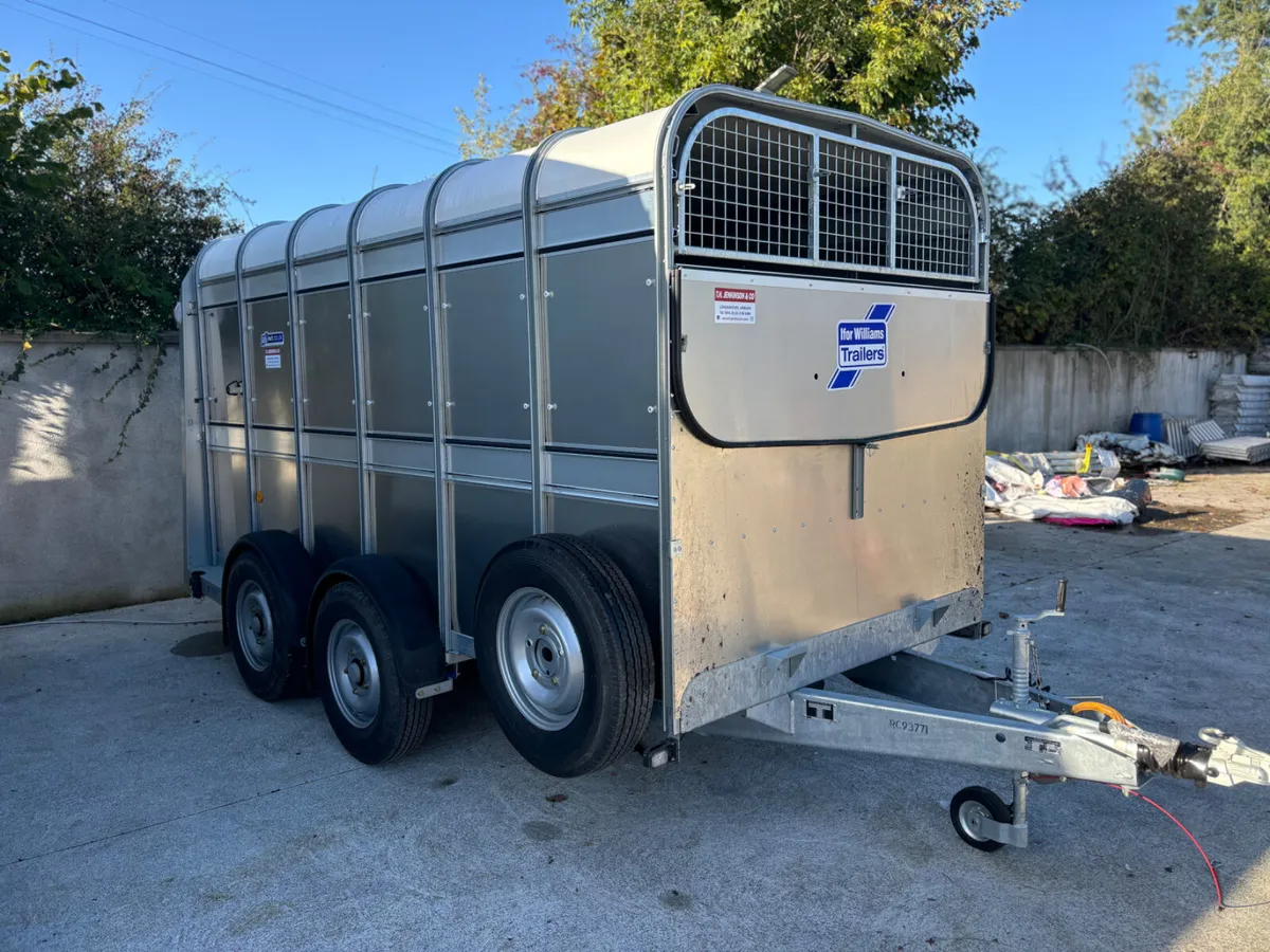 New 2026 Ifor Williams 12x6.6 cattle trailer €9950 - Image 1