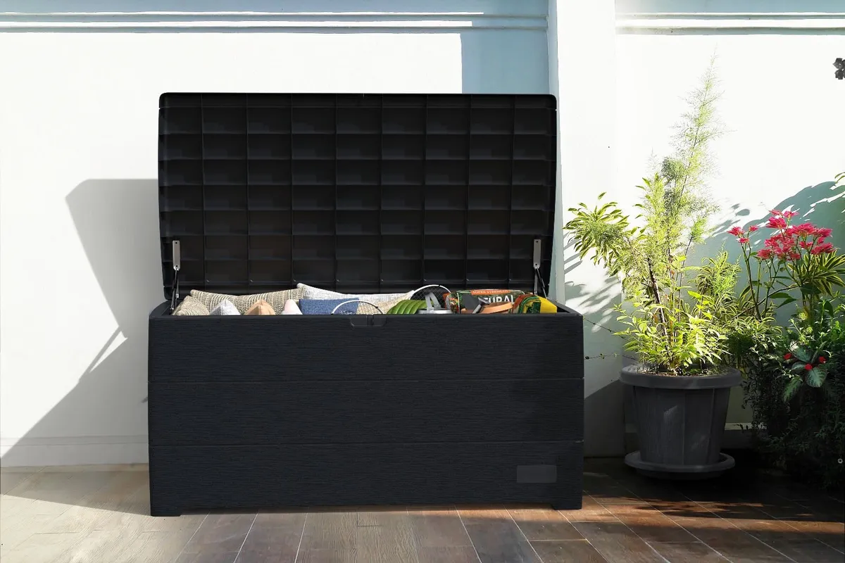 🌟 Durabox 416L Patio Storage Box – Brown or Black - Image 2