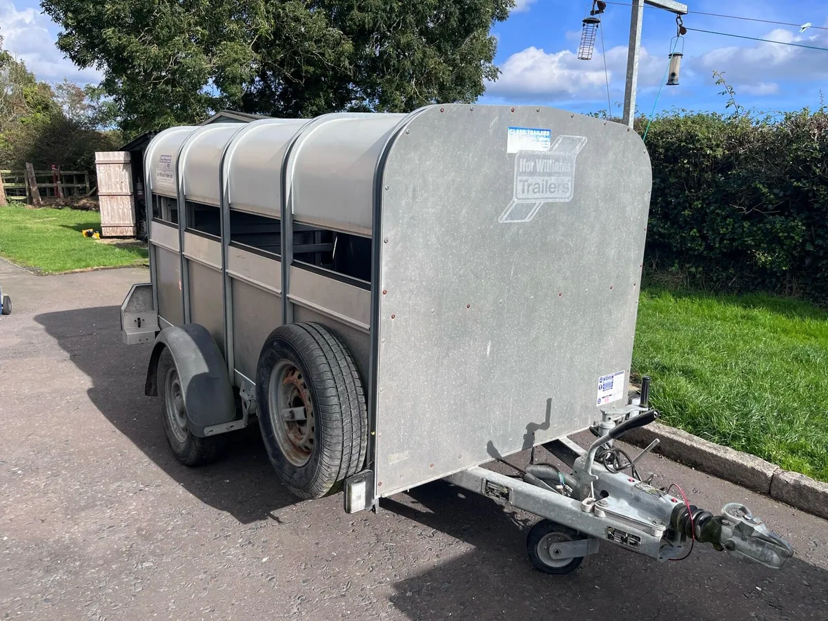 Ifor Williams P8 Sheep Trailer - Image 1
