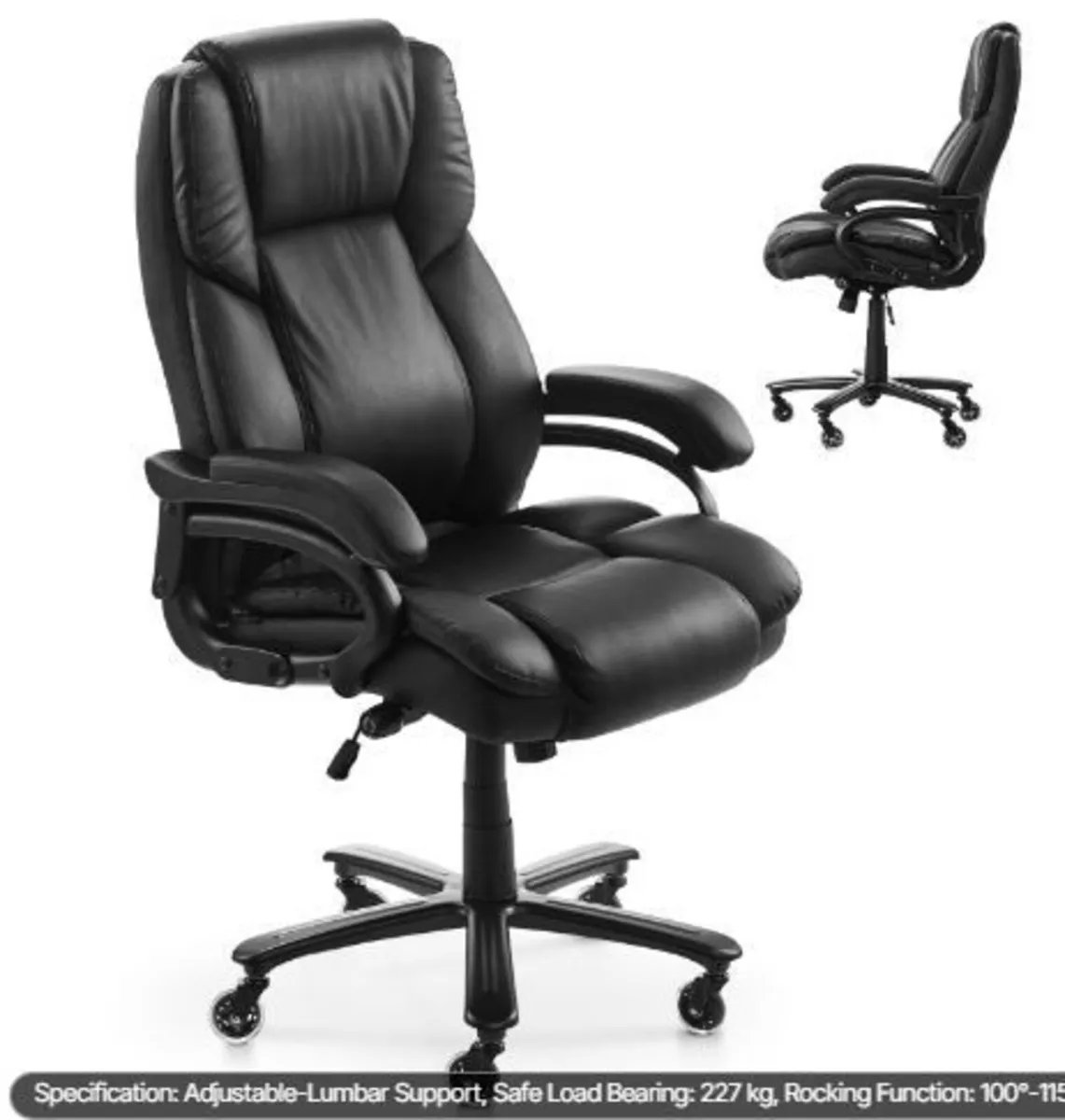 Executive Chair, High Back Office Chair - Image 1