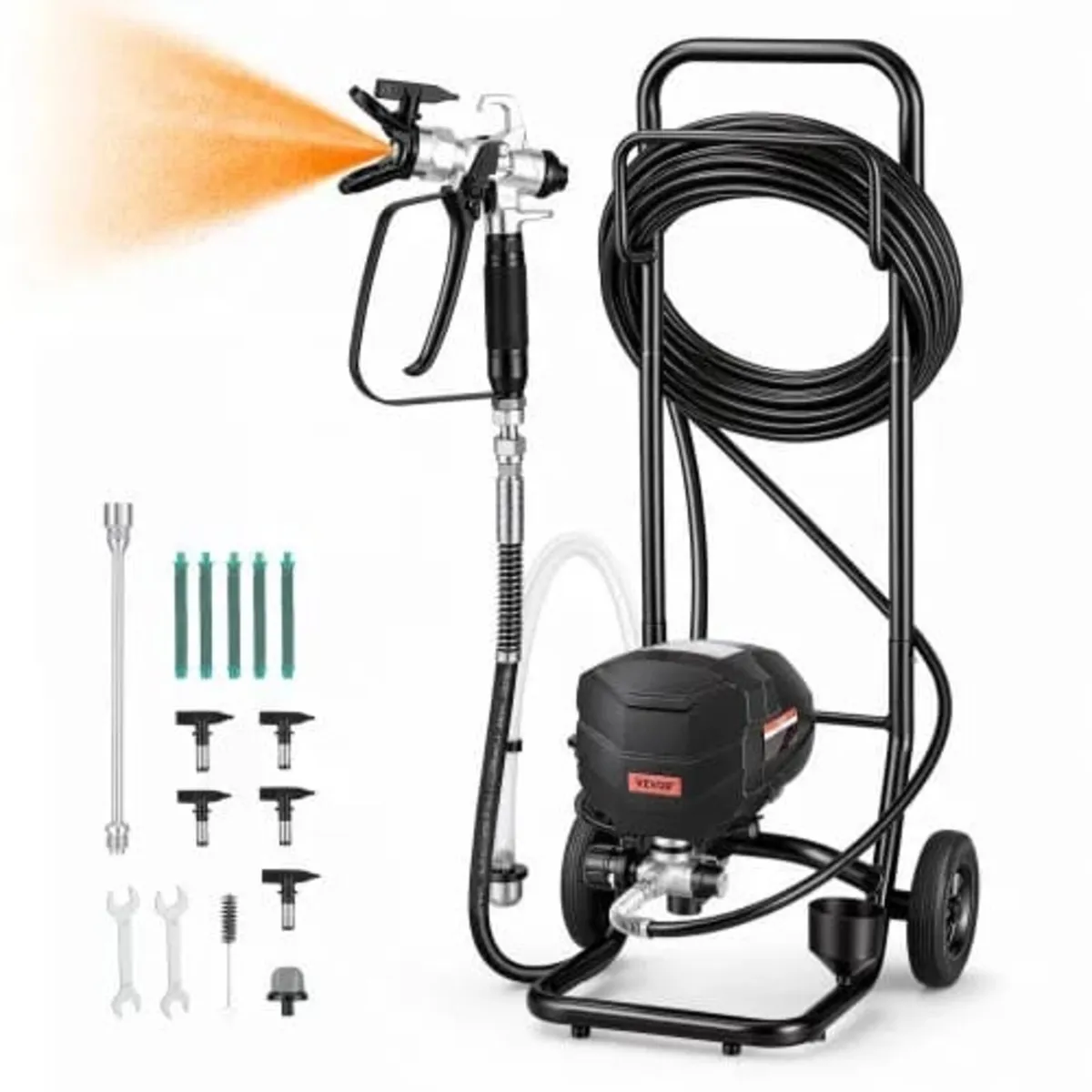 Stand Airless Paint Sprayer, 650W, 3000PSI High Pr - Image 1