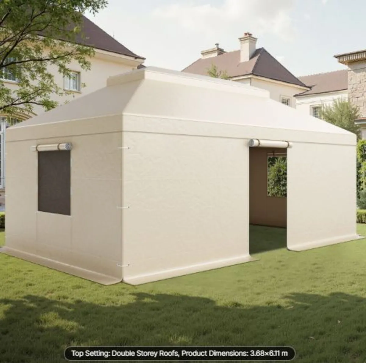 Winter Gazebo Cover Fits 3.66 x 6.10m Hardtop - Image 1
