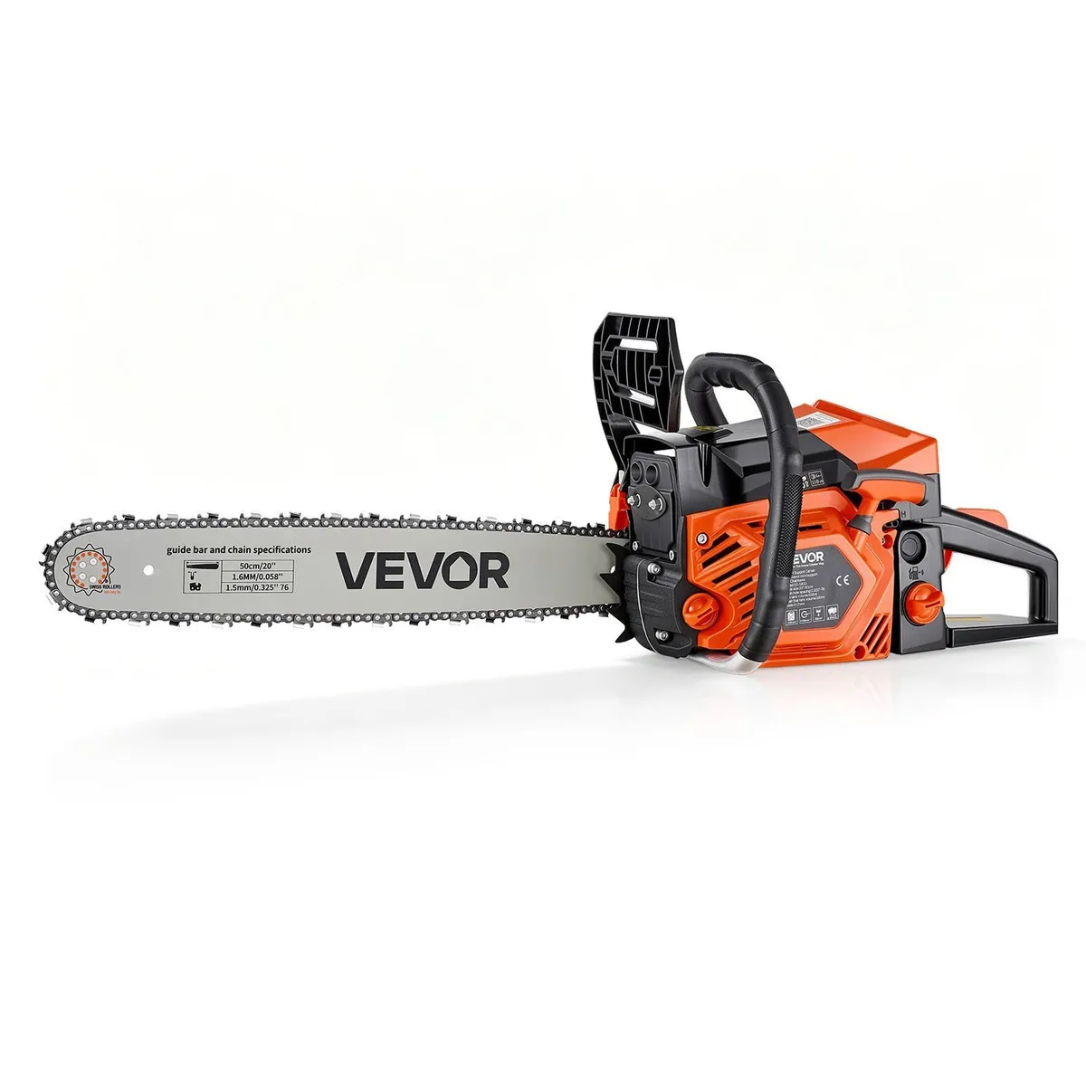 58cc Petrol Chainsaw with 20in Bar - Image 2