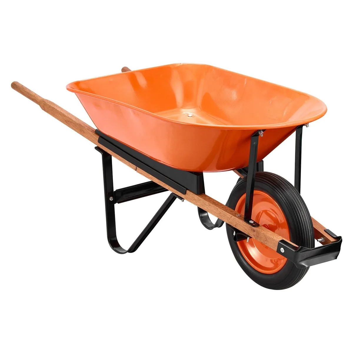 Garden Wheelbarrow Cart 5 Cu Ft One Wheel - Image 2