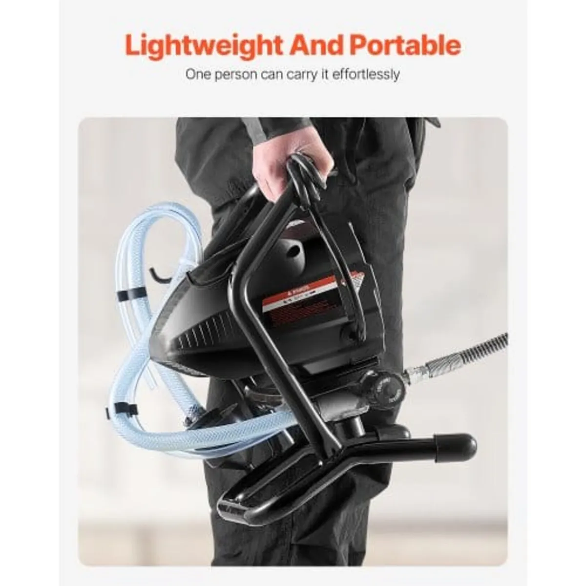 Stand Airless Paint Sprayer, 650W High Efficiency - Image 4