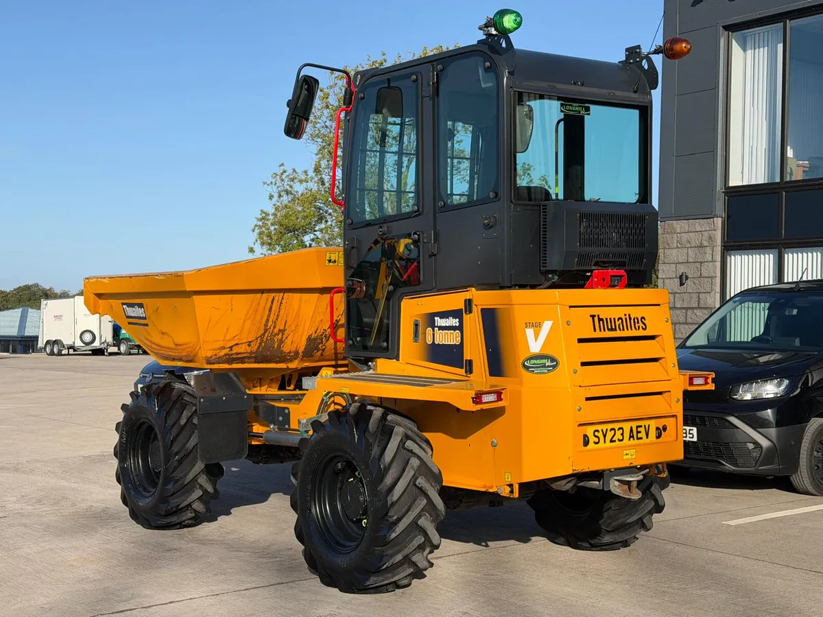 2023 THWAITES 6TON SWIVEL CABBED DUMPER - Image 3