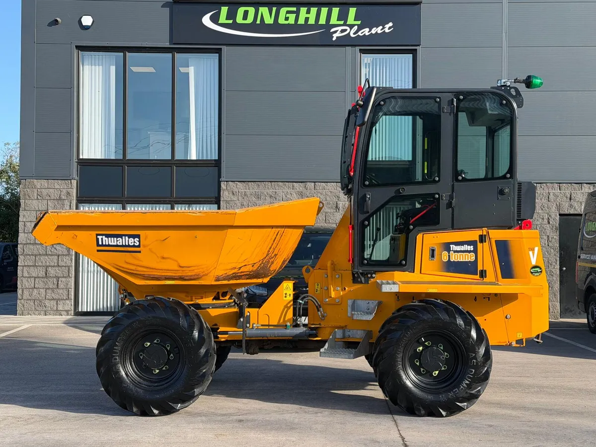 2023 THWAITES 6TON SWIVEL CABBED DUMPER - Image 1