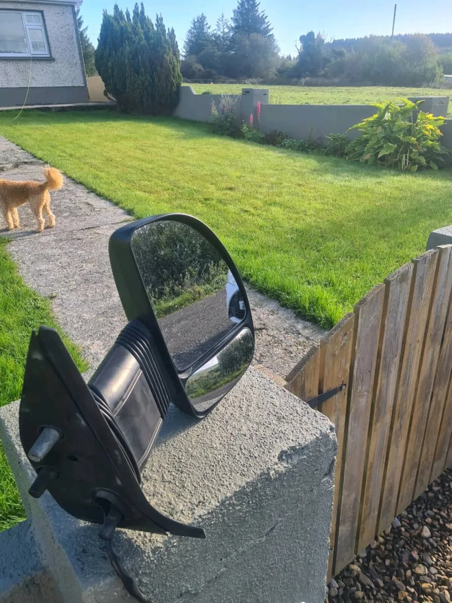 Two mirrors Camper van