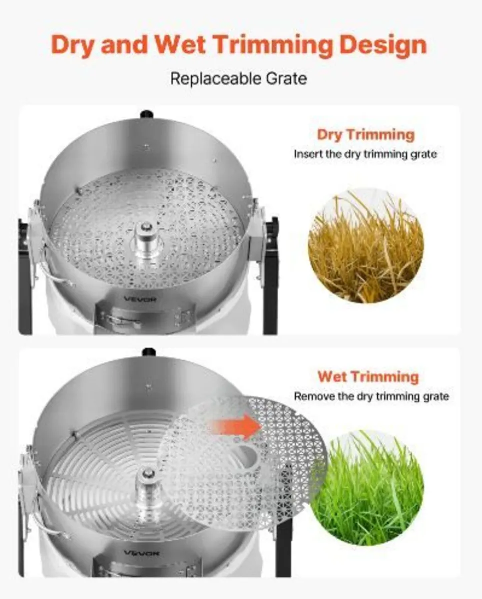 Electric Bud Leaf Trimmer, 2-in-1 Manual - Image 1