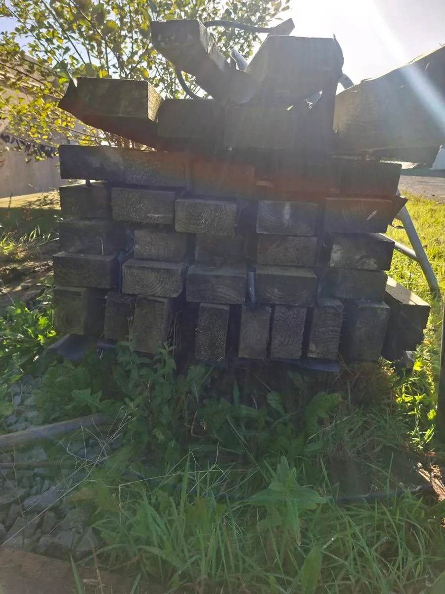 shed roof and timbers - Image 1