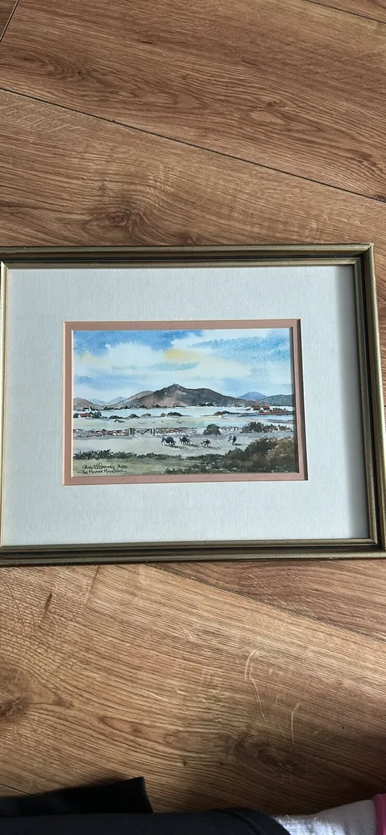 Limited edition Mourne mountains painting - Image 2