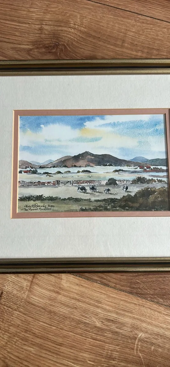 Limited edition Mourne mountains painting - Image 3