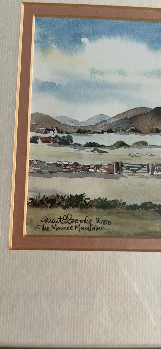 Limited edition Mourne mountains painting - Image 4
