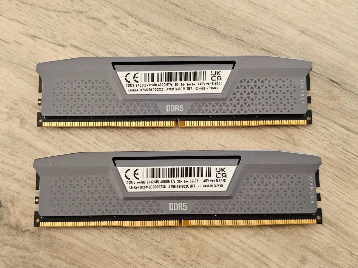 Corsair Vengeance 64GB (2x32GB) DDR5 - EXPO - Image 2