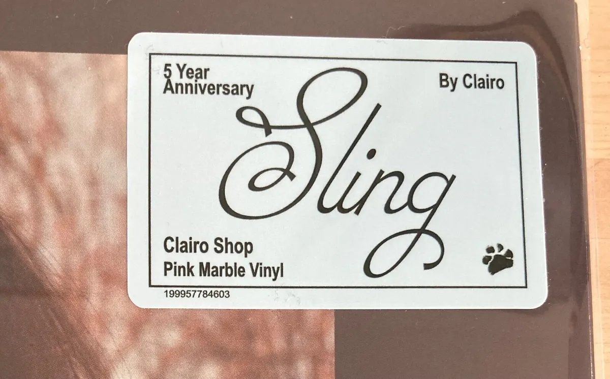 Clairo Sling Pink Marble Anniversary Vinyl New - Image 4