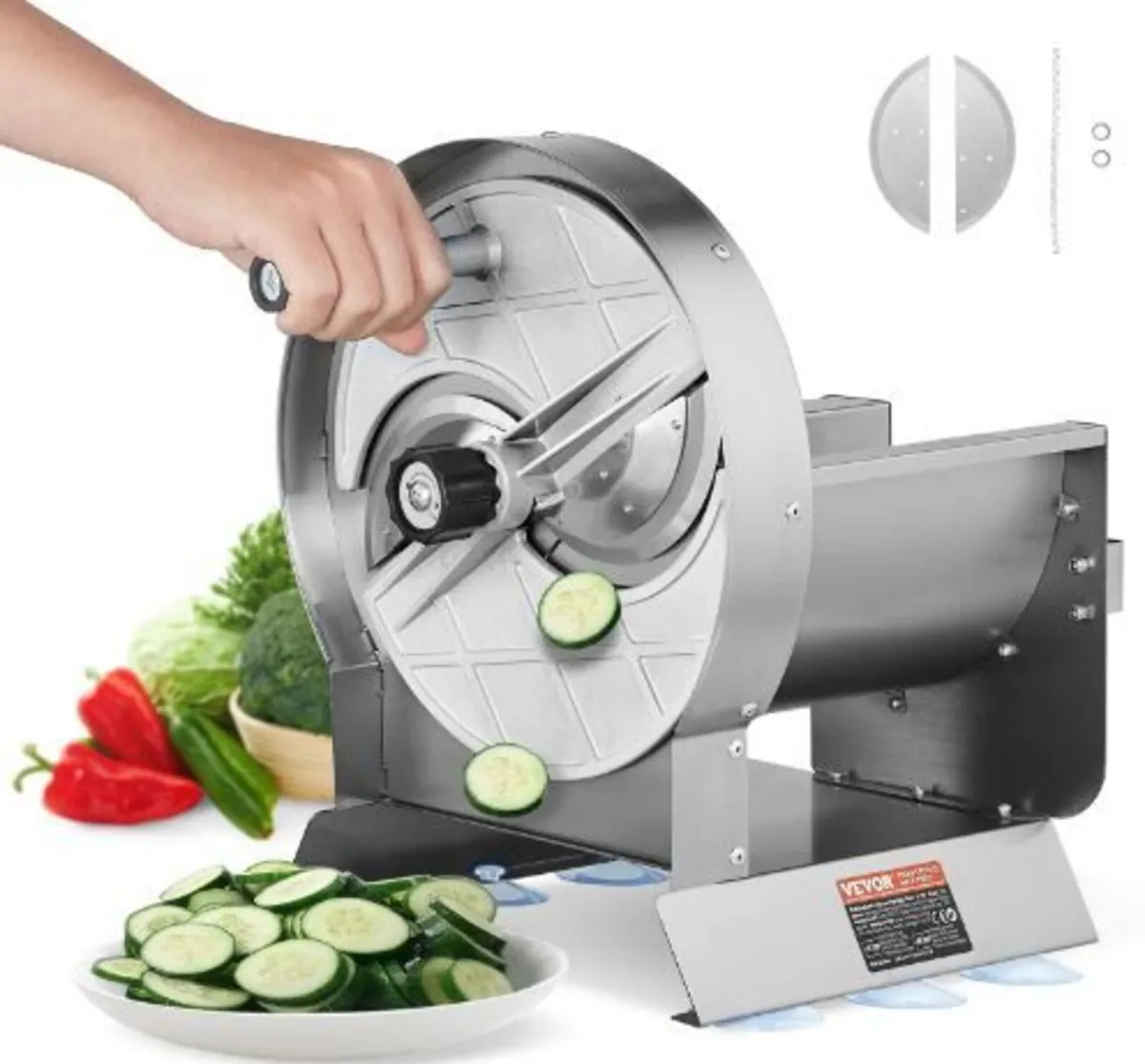 Manual Vegetable Fruit Slicer, 0-0.5"/0-12mm - Image 4