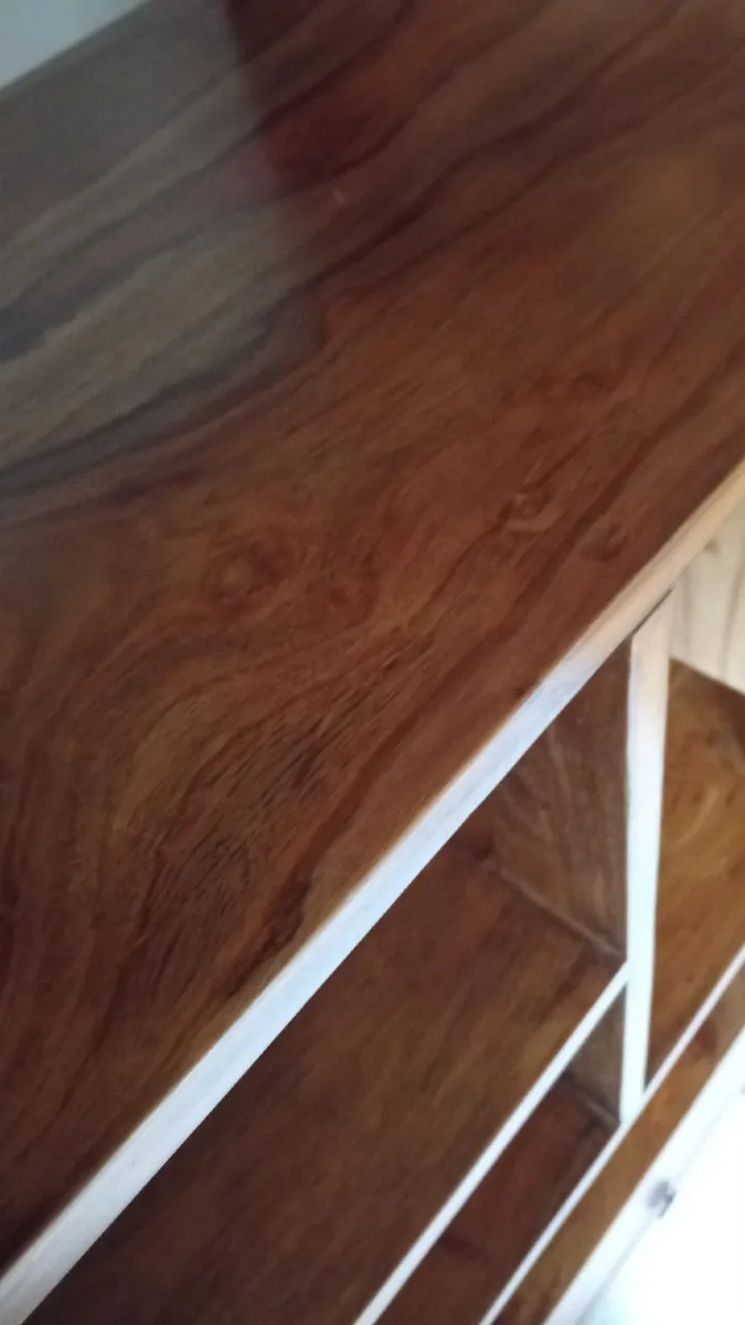 Solid Wood Bookcase / Room Divider with Dual-Sided - Image 3
