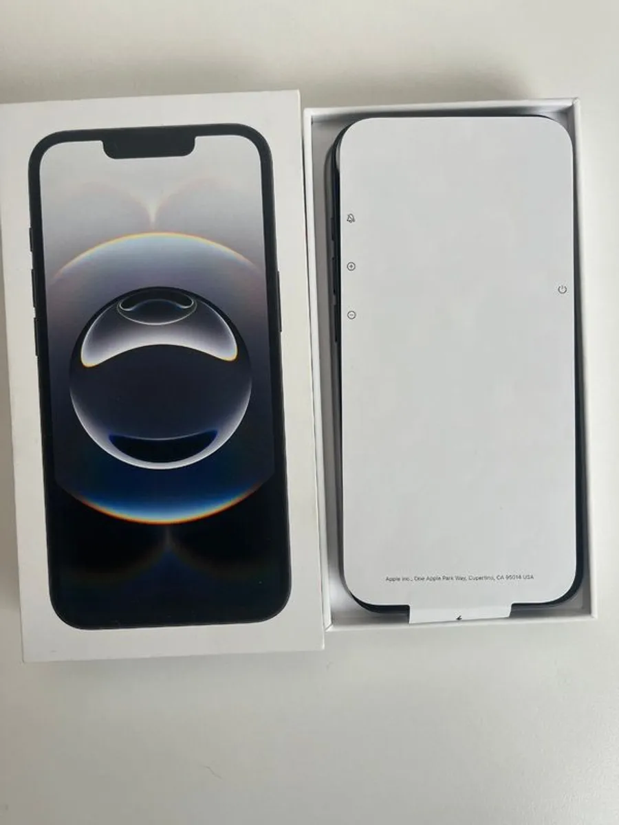 Brand new Apple iPhone 16e - Black, 128gb - unwanted, never used: private seller, Currys receipt - Image 3