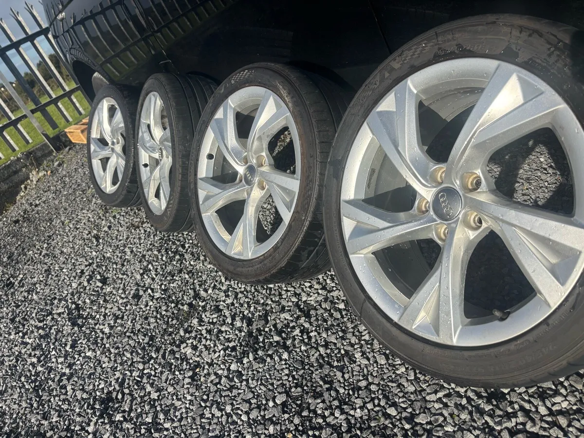 18” genuine Audi alloys - Image 2