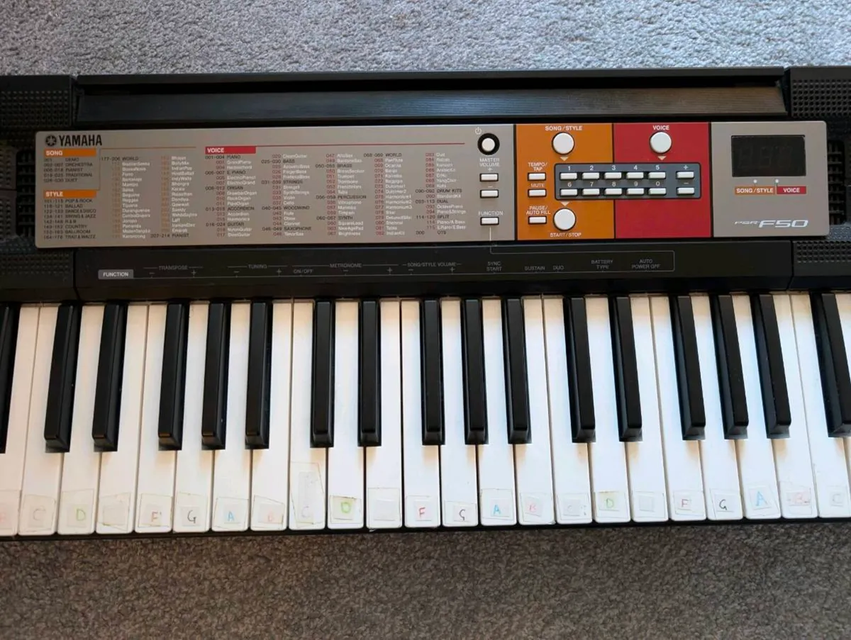Yamaha Electric Keyboard - 61 Keys - Image 2