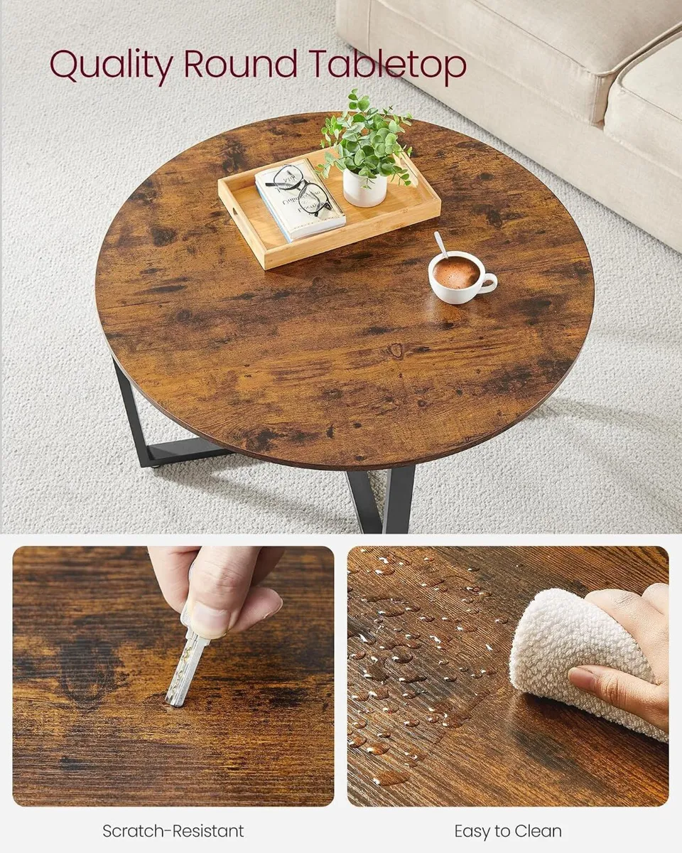 New round coffee table - FREE P&P - Image 2