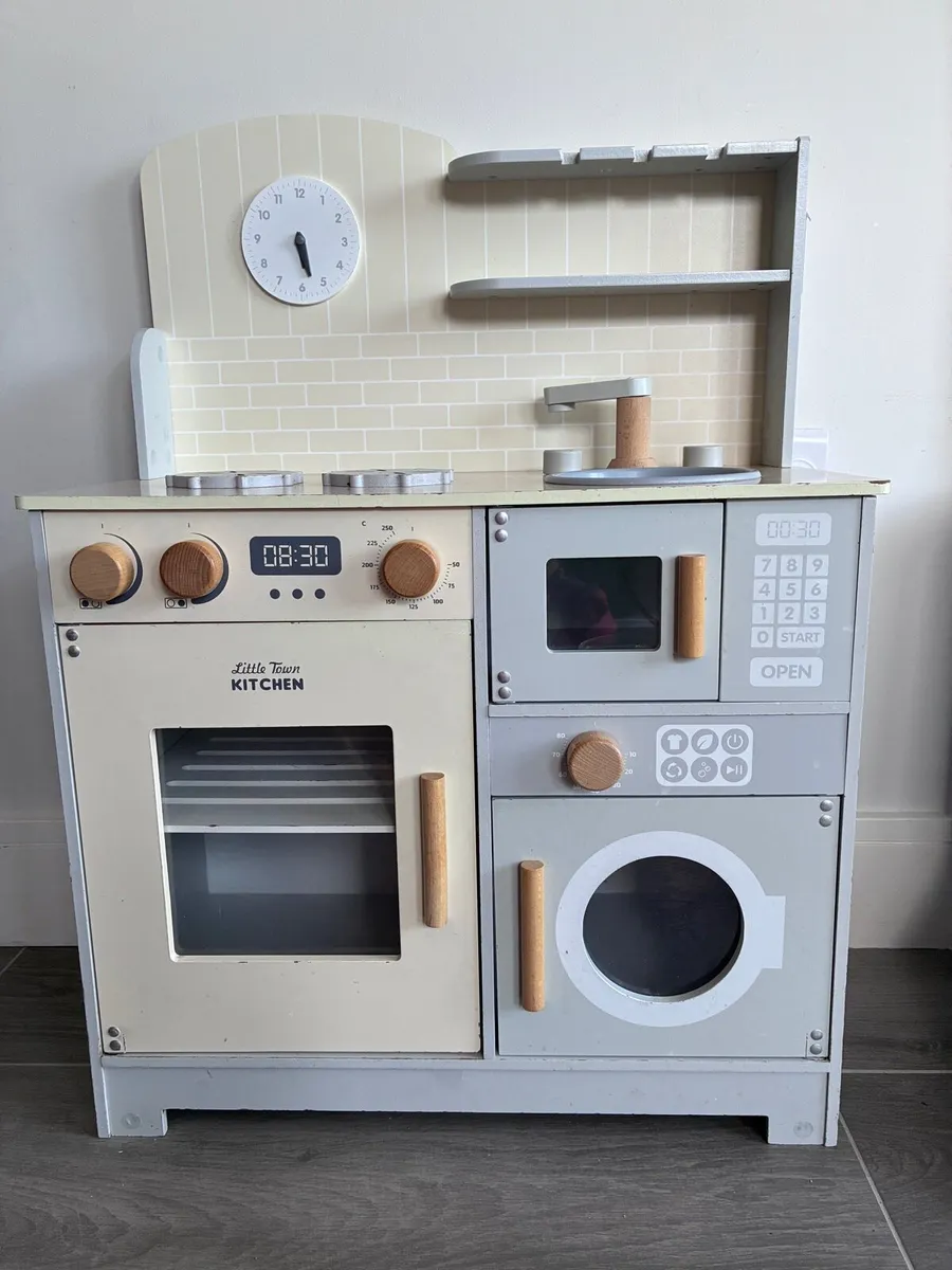 Wooden Toy Kitchen - Image 1
