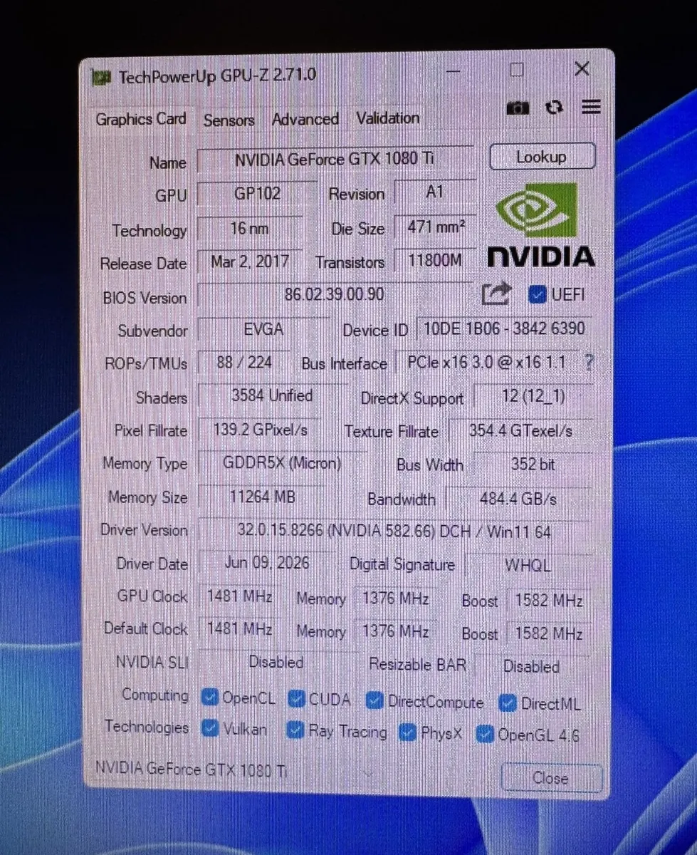 Nvidia GeForce GTX 1080 Ti 11GB GDDR5X with Extras - Image 4