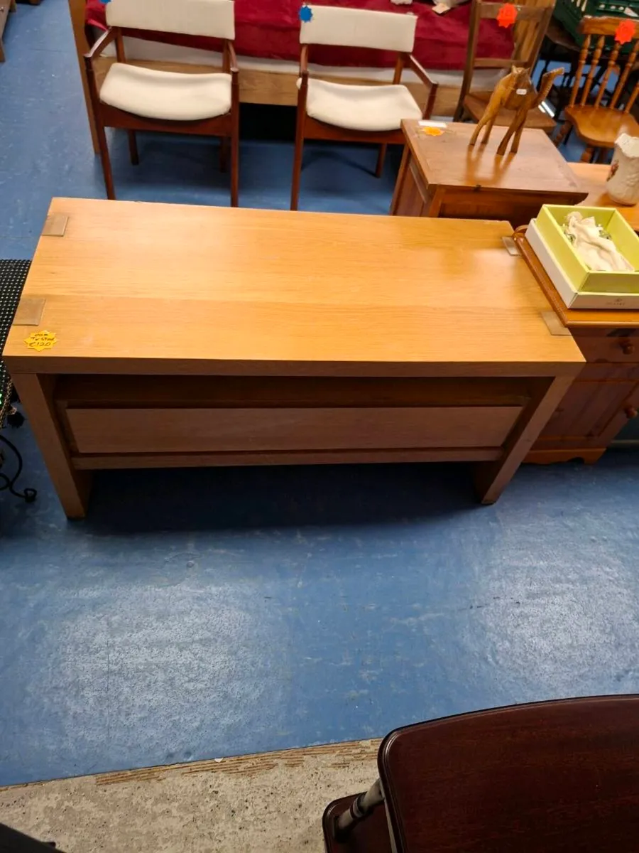 WOODEN TV STAND - Image 1