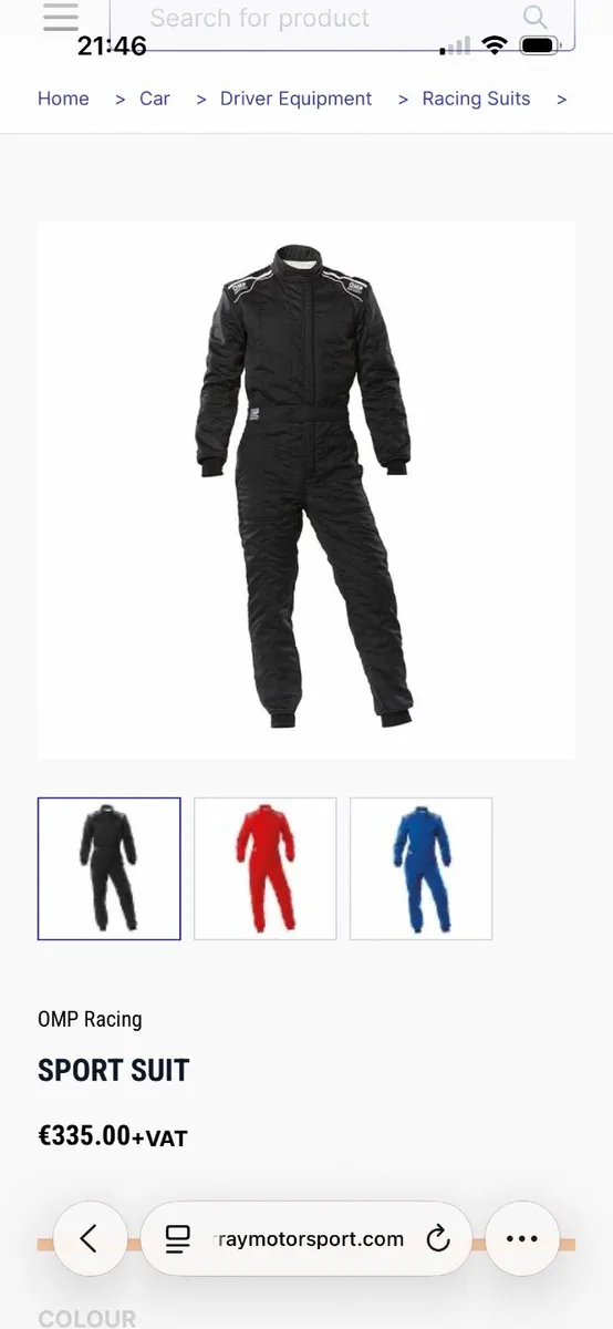 OMP Rally Suit - Image 1