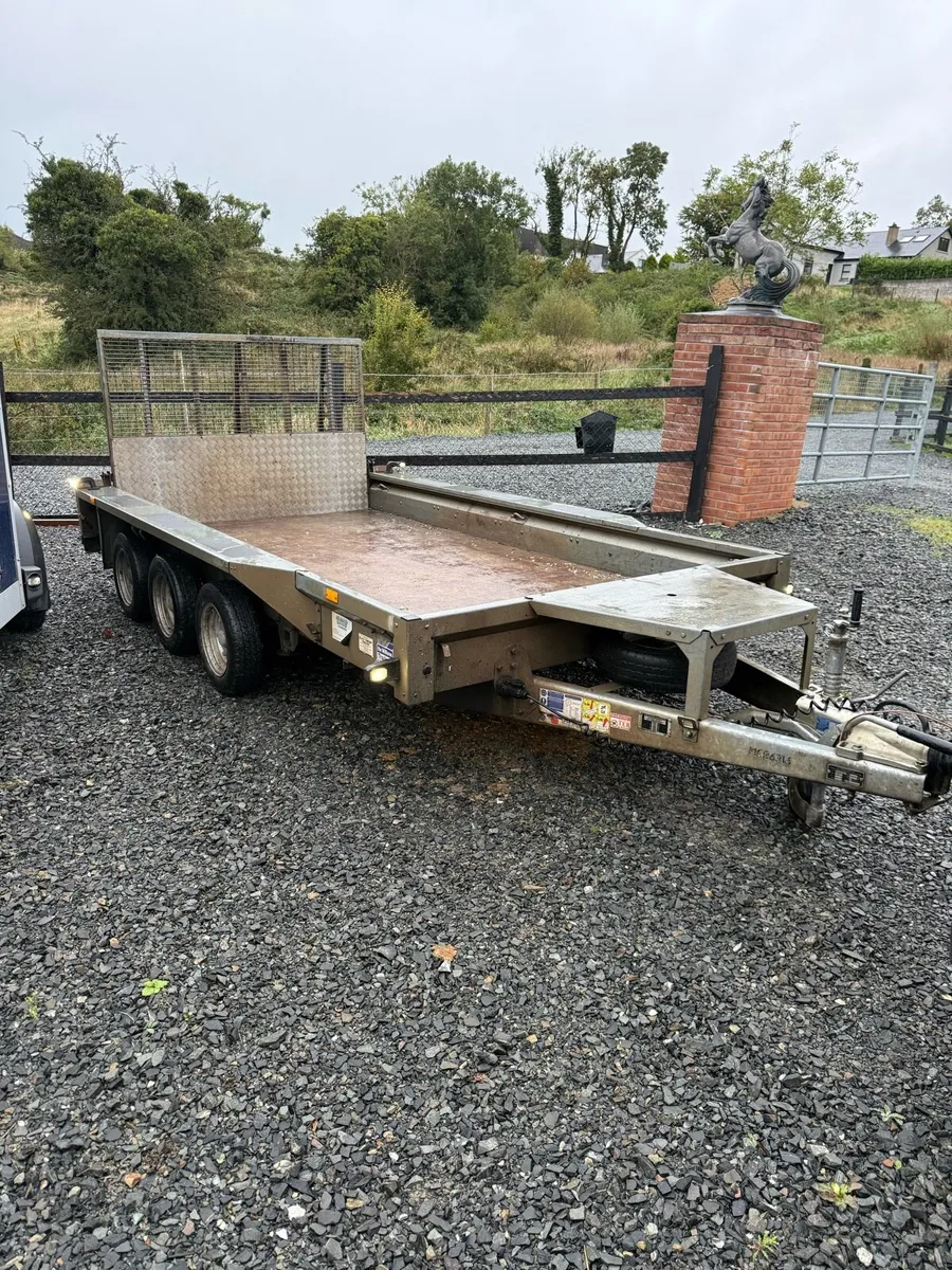 Ifor williams plant trailer - Image 2
