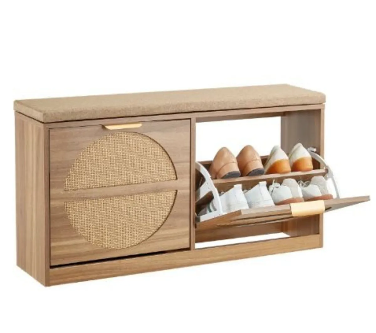 Entryway Shoe Storage Bench 98 cm - Image 4