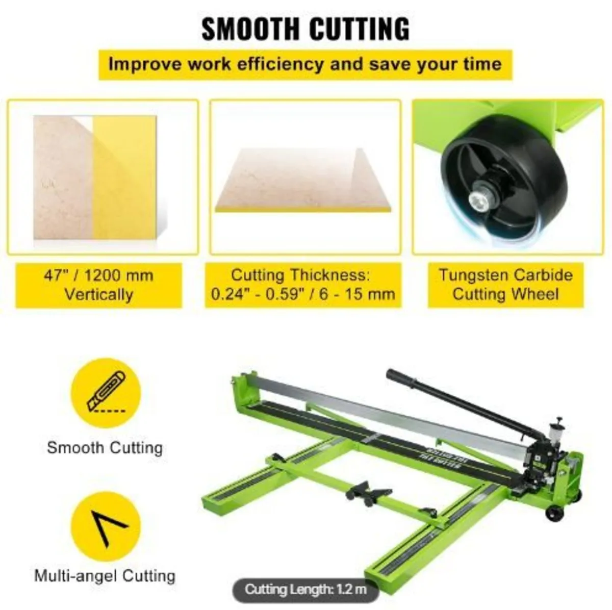 Tile Cutter 47-Inch Manual Tile Cutter - Image 1