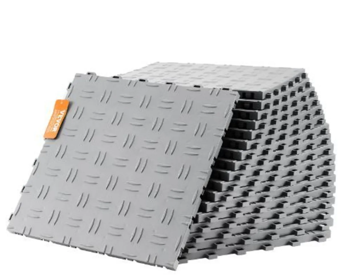 Garage Tiles Interlocking, 12 x 12 x 0.53 inch - Image 4